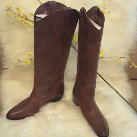 Frye genuine soft leather riding boot